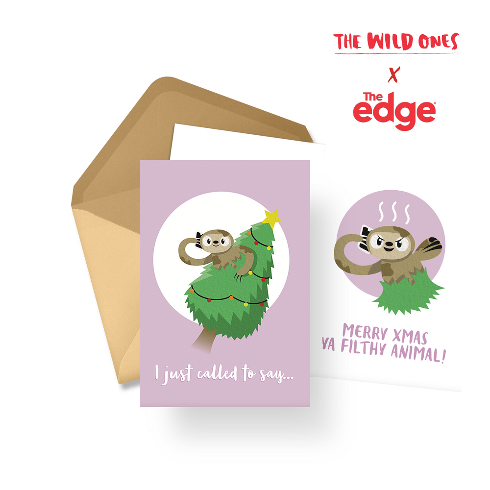 || The Wild Ones X The Edge Collab || Sharyn's Xmas Card