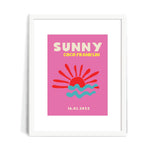 Colour-Pop Custom Birth Print - Sunny Print (Sun)