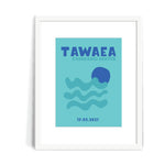 Colour-Pop Custom Birth Print - Tawaea Print