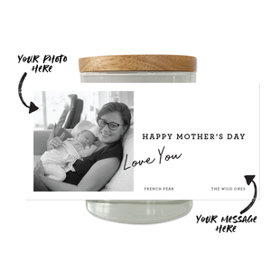 Mother’s Day Custom Candle – The Wildest Gift for the Wildest Mum