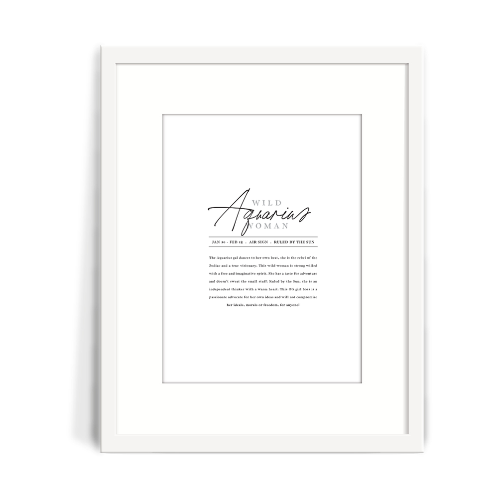 Aquarius Print
