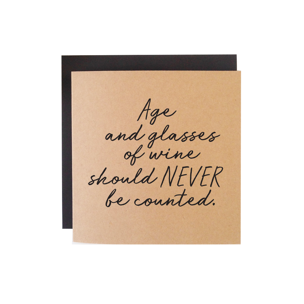 Age is just a number