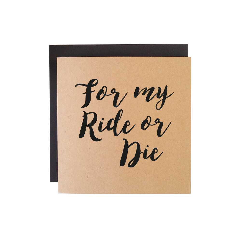 Ride or Die
