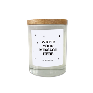 Custom Quote Candle