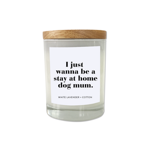 Dog Mum candle
