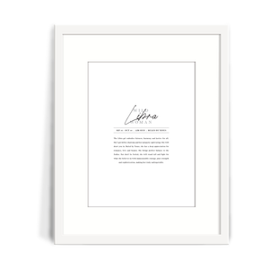 Libra Print