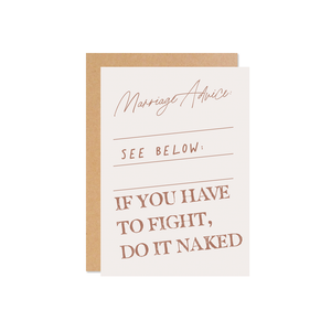 Marriage Advice - Colour