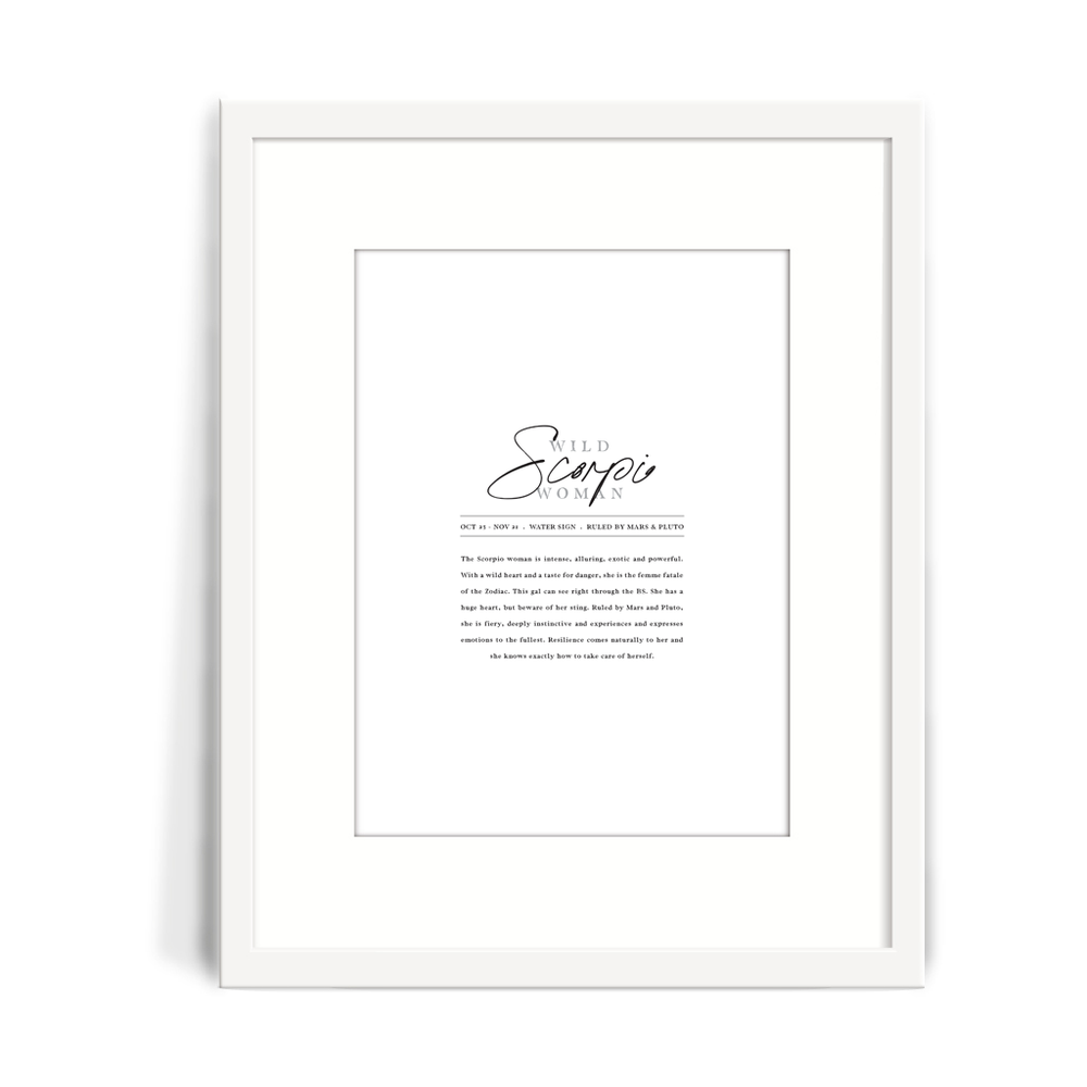 Scorpio Print