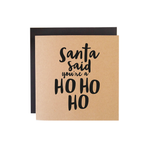Ho Ho Ho