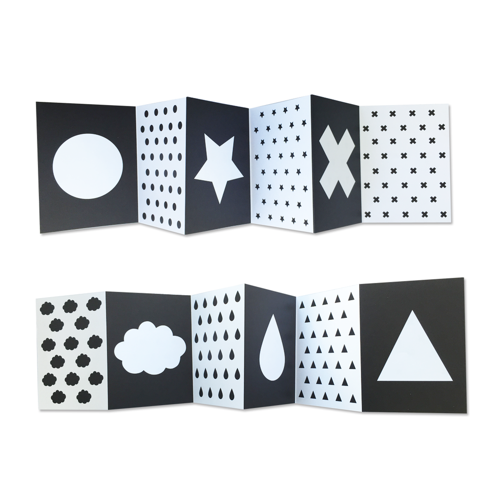 High Contrast Tummy Time Cards
