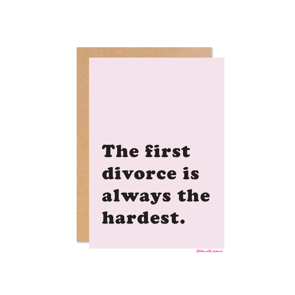 FIRST DIVORCE