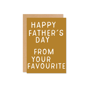 From your favourite