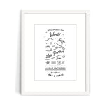 Sun's Out Birth Print