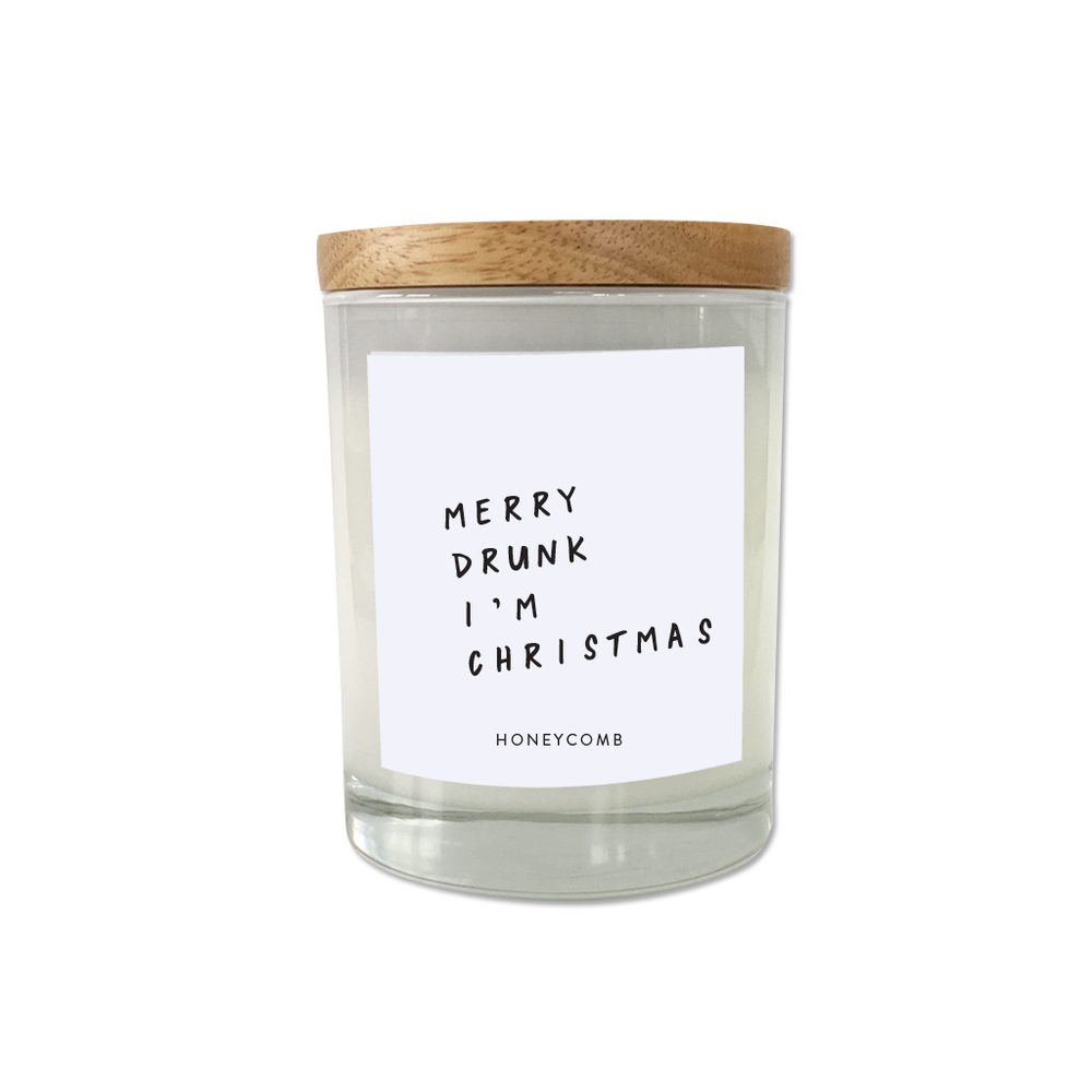 Merry Drunk I'm Christmas - Candle