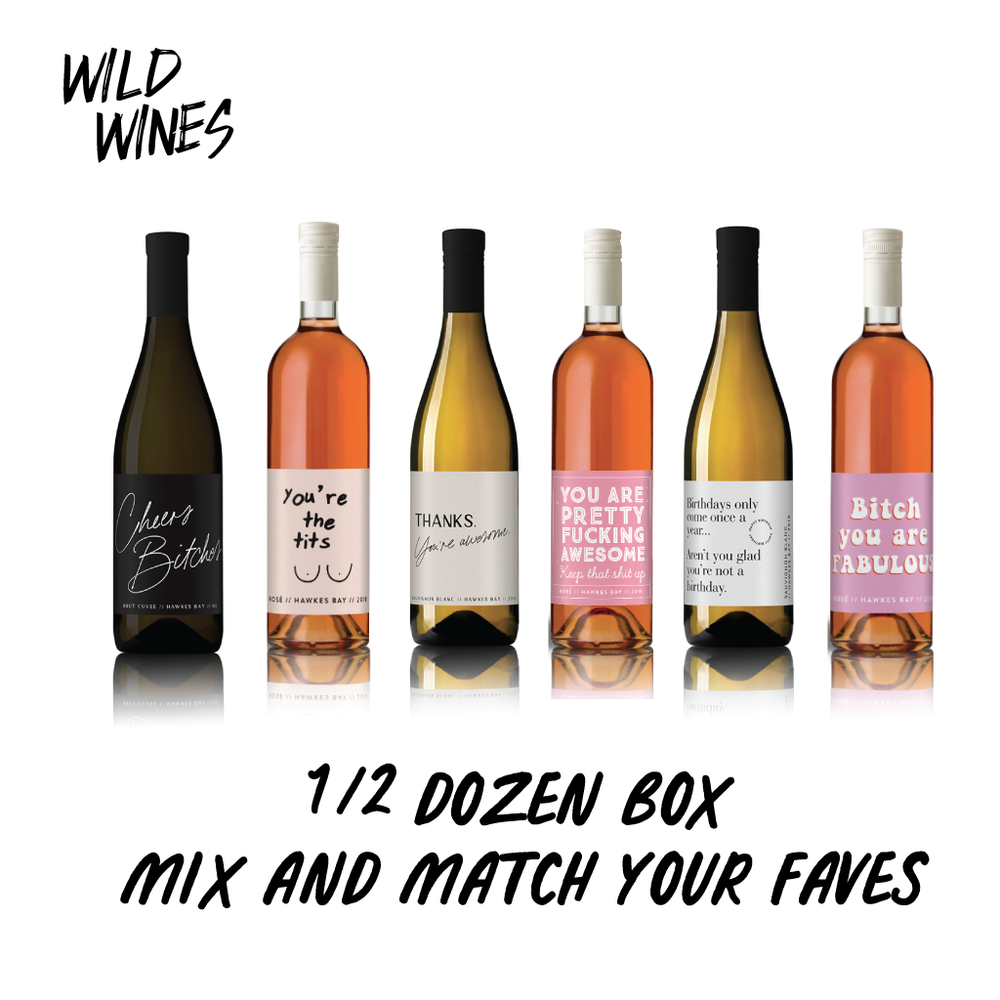 Mix and Match your fave wines! Half Doz