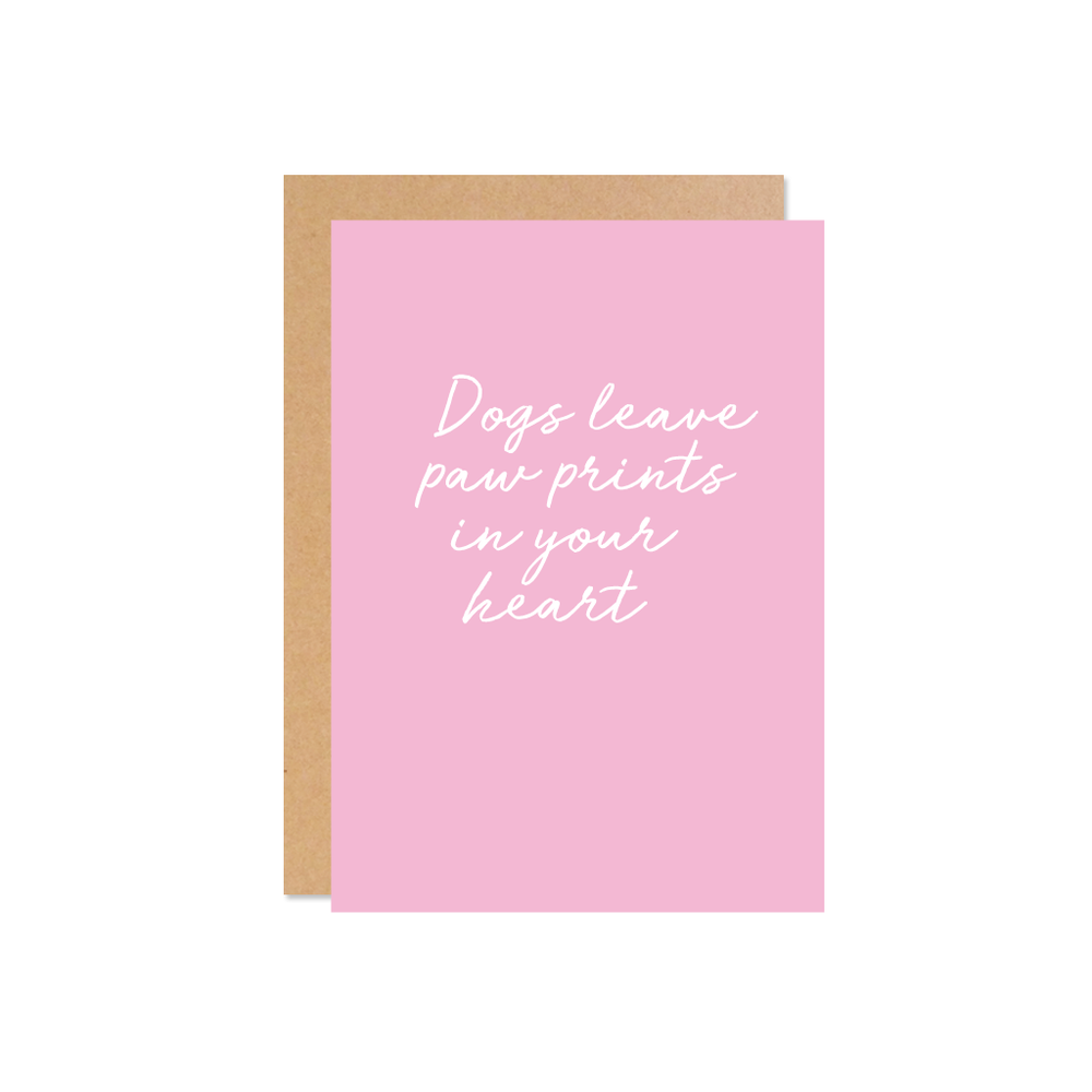 Paw prints